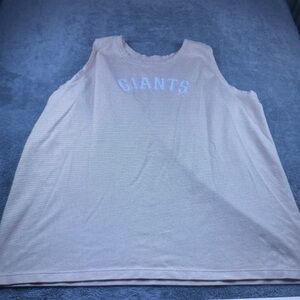 Giants Sleeveless Tank Top in Light Pink